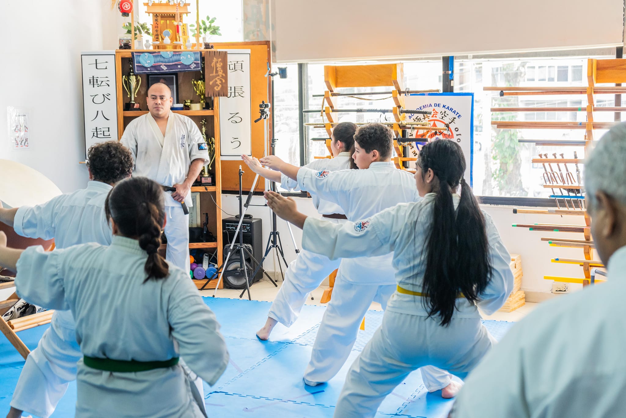 Entrenamiento de Kyokushin en el Kaizen Dojo