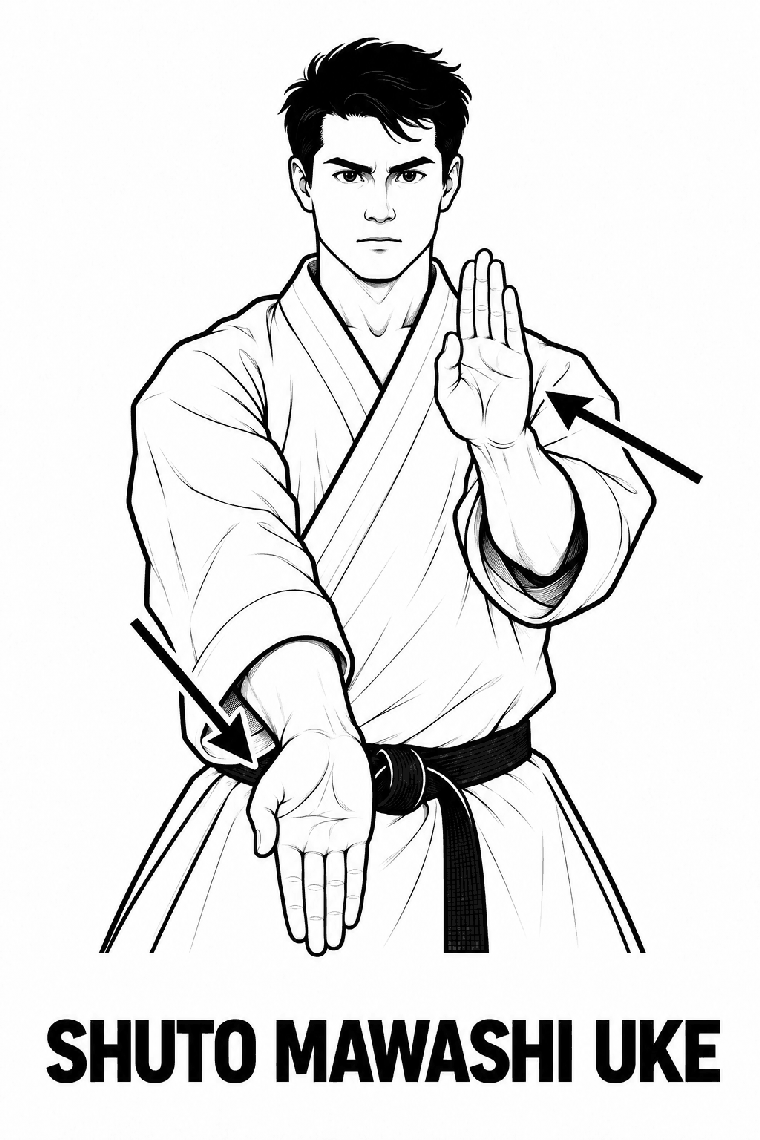Shuto Mawashi Uke