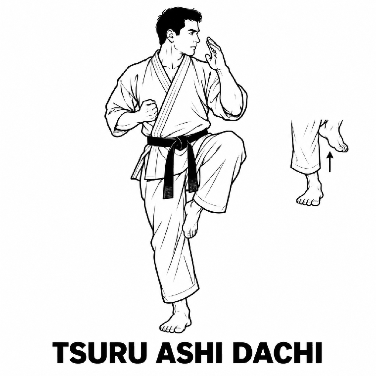 Tsuru Ashi Dachi