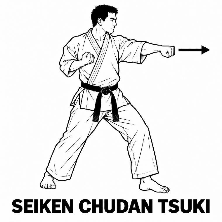 Seiken Chudan Tsuki