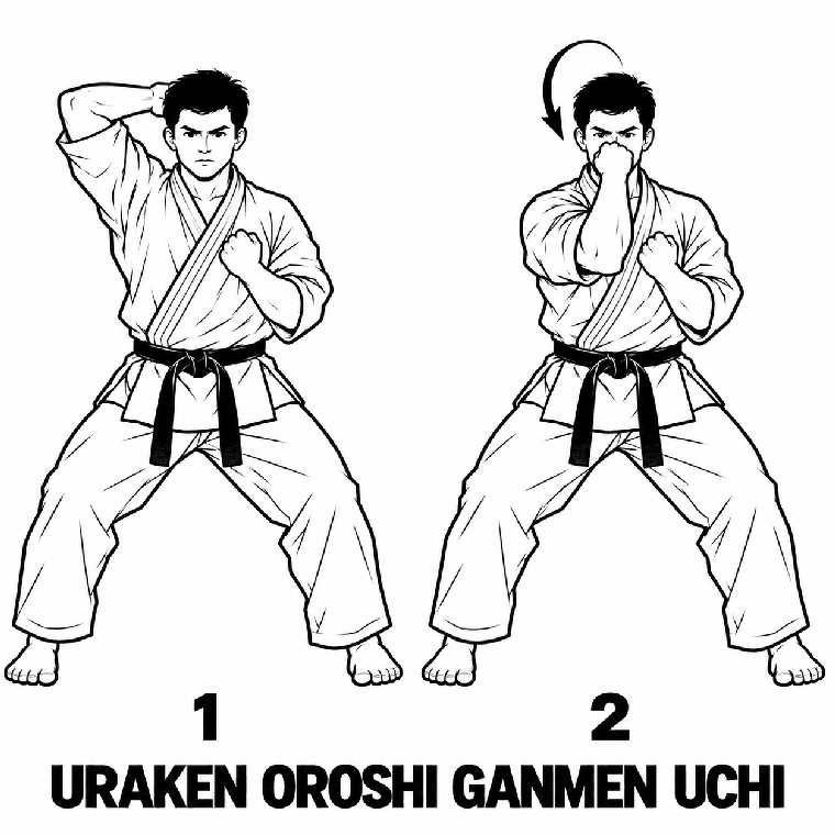 Uraken Oroshi Ganmen Uchi